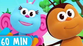 60 Minutes The Best Little Bugs Songs  Kids Songs amp Nursery Rhymes [upl. by Aliwt589]