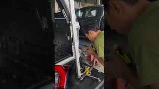 hilux revo service suspension pedders kuching bosssmathew 4x4 fyp tmax winch bumper [upl. by Nesyaj393]