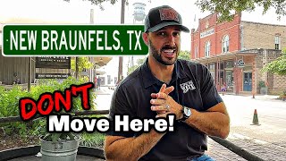 DONT Move to New Braunfels 10 Facts you need to know about this San Antonio Suburb [upl. by Crystal]