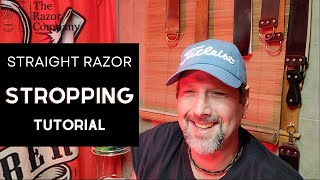 Straight Razor Stropping Tutorial  HowTo Series [upl. by Acinad348]