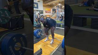 I’M SO WEAK FAILING 455LBS AGAIN weak deadlift gym northhollywood powerlifting [upl. by Anual]