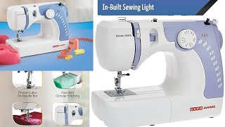 Usha Janome Automatic ZigZag Electric Sewing Machine  7 BuiltInStitches  Link in Description [upl. by Findley]