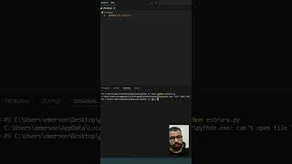 Python rodando codigo python html css javascript [upl. by Blim]