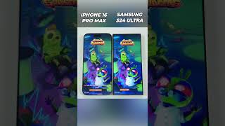 iPhone 16 Pro Max vs S24 Ultra Speed Test⚡️Whos the Winnershorts viralvideo [upl. by Anahsal952]