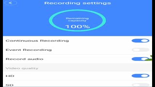 v380 pro camera recording setting  v380 pro wifi camera setup recording  camera recording setting [upl. by Siuqaj]