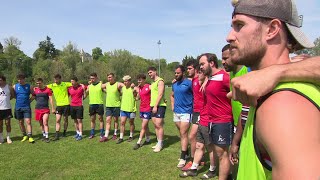 Rugby  le CAP de Périgueux entame les phases finales de fédérale 1 [upl. by Merari]