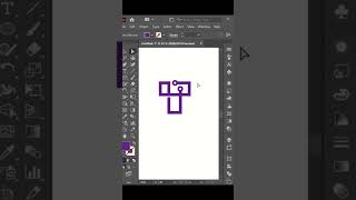 Technology logo Design  Adobe illustrator shorts tutorial draw [upl. by Leimaj241]