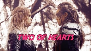 Clarke amp Lexa  Two Of Hearts [upl. by Skipper]