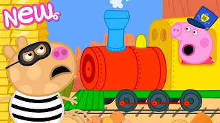 Peppa Pig Tales 💦 Super Soggy Water Slide Ride 🛝 BRAND NEW Peppa Pig Episodes [upl. by Ettena]