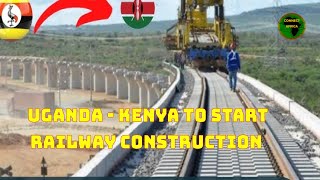 UGANDA SET TO CONSTRUCT STANDARD GUAGE RAILWAY SGR IN NOVEMBER [upl. by Devina47]