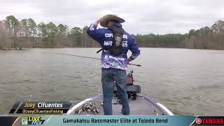 2024 Bassmaster Elite Live Mix at Toledo Bend LA  Day 1  Part 2 [upl. by Jeannette888]