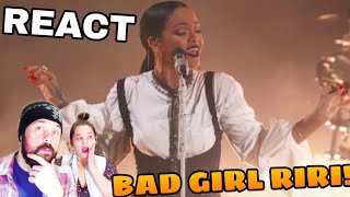 REAGINDO RIHANNA  LOVE ON THE BRAIN LIVE REACT [upl. by Mccollum]