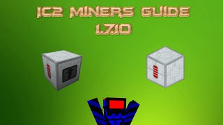 IC2 Miner amp Advanced Miner Guide [upl. by Enila562]