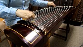 古箏 Guzheng 『紡織忙』  小葉紫檀古箏 [upl. by Astto]