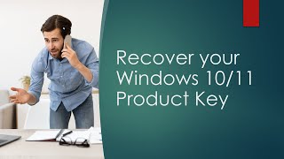 Windows Product Key Recovery 101 A StepbyStep Guide [upl. by Maye]