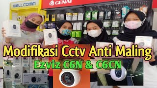 MODIFIKASI CCTV ANTI MALING EZVIZ C6N C6CN DAN PENJELASAN LENGKAP VITUR  VITUR NYA [upl. by Norga]