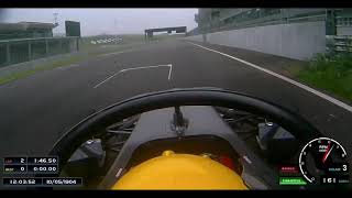 Tatuus F3 T318 Onboard New Track Record 13707 at Zhuzhou International Circuit [upl. by Eittam226]