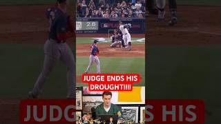 Aaron Judge breaks out of HR DROUGHT in GRAND FASHION [upl. by Dolli]