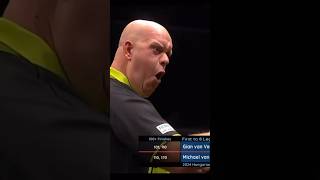 🎯Prime MvG Budapest champion 🎯Darts Michael van Gerwen Dart shorts🎯 [upl. by Sukramal]