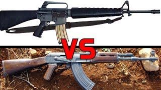 M16 vs AK47 어떤 총이 더 훌륭한 총일까 [upl. by Riella616]