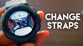 Can You Change Straps Of Amazfit Active Edge Smartwatch [upl. by Schertz]