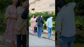 Selfie ￼Lerahi thi ladki 🤯🤣 current publicreaction prank cute girl funny [upl. by Hemetaf235]