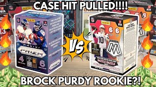 🚨BLASTER BATTLE ROOKIE PURDY HUNTING🚨CASE HIT 2022 PANINI MOSAIC AND PRIZM FOOTBALL CARDS [upl. by Bridwell]