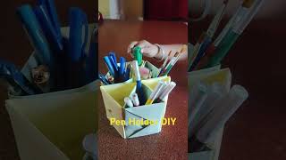 Pen Holder DIY wwpsara [upl. by Torhert]