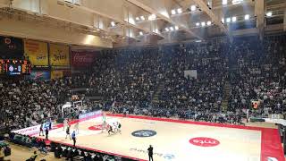 Zakucavanje Smailagića Partizan  Joventut Badalona 2112021 Hala Pionir [upl. by Bigford761]