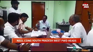 2021 PWD job scam reignites NSUICongress Youth Pradesh allege fresh scam WATCH [upl. by Itsud]