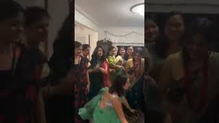 Aliza gautam Doggi dance rishi dhamala wife dance babal rishi dhamala wife Aliza gautam sexy dance [upl. by Ekul]