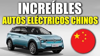 10 AUTOS ELÉCTRICOS CHINOS que NO TIENEN RIVAL [upl. by Kiley429]