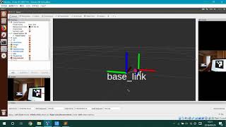 ARmarker tracking with picamera v2ROS kinetic  OpenCV  raspberry pi 3B [upl. by Aerona]