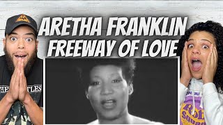 WE NEED MORE FIRST TIME HEARING Aretha Franklin  Freeway Of Love REACTION [upl. by Eicram]