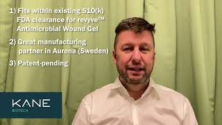 03 revyve™ Antimicrobial Wound Gel Spray  Kane Biotech Product Development Video Series [upl. by Rai]