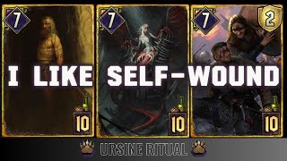 Gwent  SelfWound Skellige Deck  Melusines Affliction [upl. by Darryl]