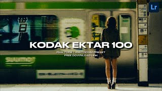 Kodak Ektar 100 Lightroom Film Preset Lightroom Film Preset Free DNG [upl. by Marci]