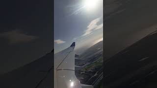 plane take off veiw aeroplane shanghai [upl. by Tarrsus]