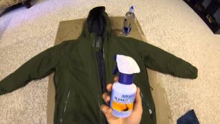 Backpacking Tips Reapplying A DWR Coating [upl. by Carmena]