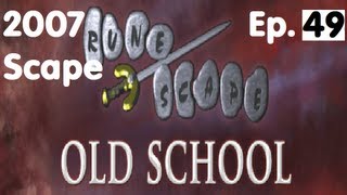 Oldschool Runescape  Training Runecrafting  Slayer  2007 Servers Progress Ep 49 [upl. by Aisirtap]