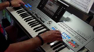 Moonraker Cover  Yamaha Tyros 5 [upl. by Torto324]