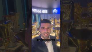 Mehdi has a message for Inter Fans 📲 IMInter Shorts [upl. by Salangi]