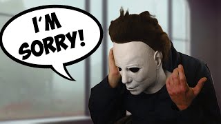 Michael Myers Apology Video 🎃 YouTuber Apology Video Parody [upl. by Ahsram]