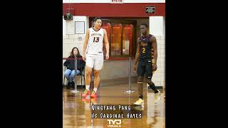 Christ The King Basketball Qingfang Pang Vs Cardinal Hayes basketball elite espn nycbasketball [upl. by Kentigerma]