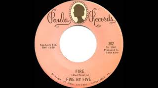 1968 HITS ARCHIVE Fire  Five By Five mono [upl. by Lasky]