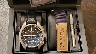 Bulova Lunar Pilot Unboxing and Initial Impressions [upl. by Gitt811]