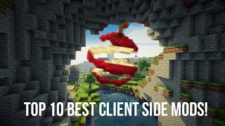 Top 10 best client side mods for Minecraft 121 [upl. by Kristina]