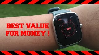 Amazfit GTS 2 Mini Full Review  Workout Test GPS Accuracy Test Function amp Features Pros amp Cons [upl. by Marilin]