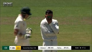 Virat Kohlis hilarious reaction to rare wicket  India’s Tour of Australia 201819 [upl. by Holladay]