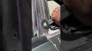 Windshield replacement and repair remove windshield glue at home how to windshieldrepair [upl. by Siubhan]